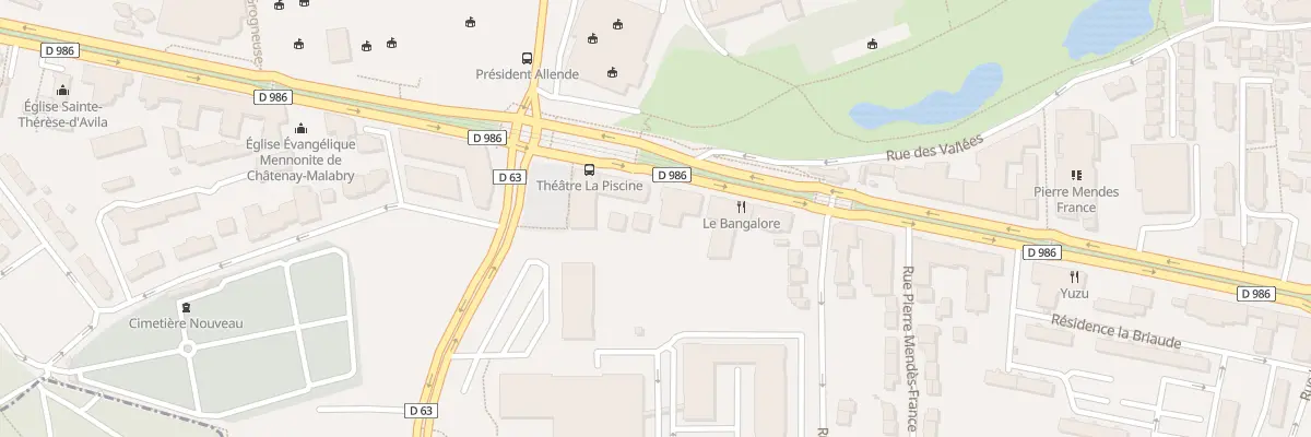 Plan du 205 Av de la Division Leclerc à Châtenay-Malabry
