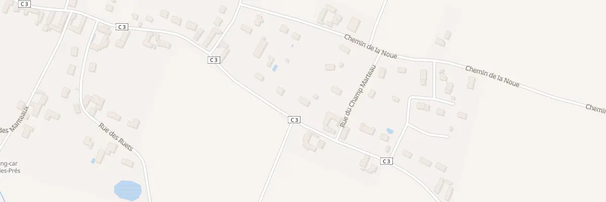 Plan du 59 Rte de la Prieuree à Germigny-des-Prés