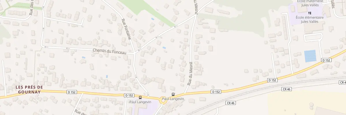 Plan du 6 Sen de la Fontaine du Mesnil à Saint-Germain-lès-Arpajon