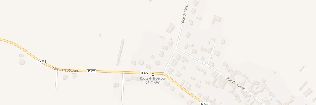 Plan du 3 Rue de Vers à Rumigny