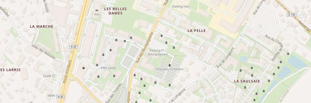Plan du 24 Rue des Bourguignons à Montlhéry