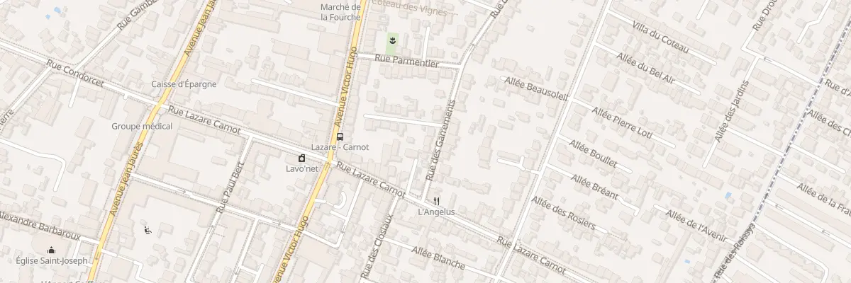 Plan du 9 Rue des Garrements à Clamart