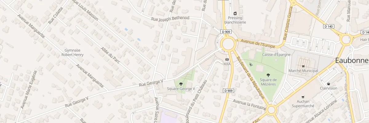 Plan du 1 Rue du Docteur Peyrot à Eaubonne