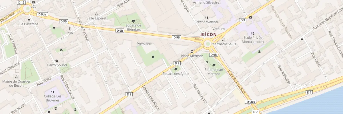 Plan du 265 Bd Saint-Denis à Courbevoie