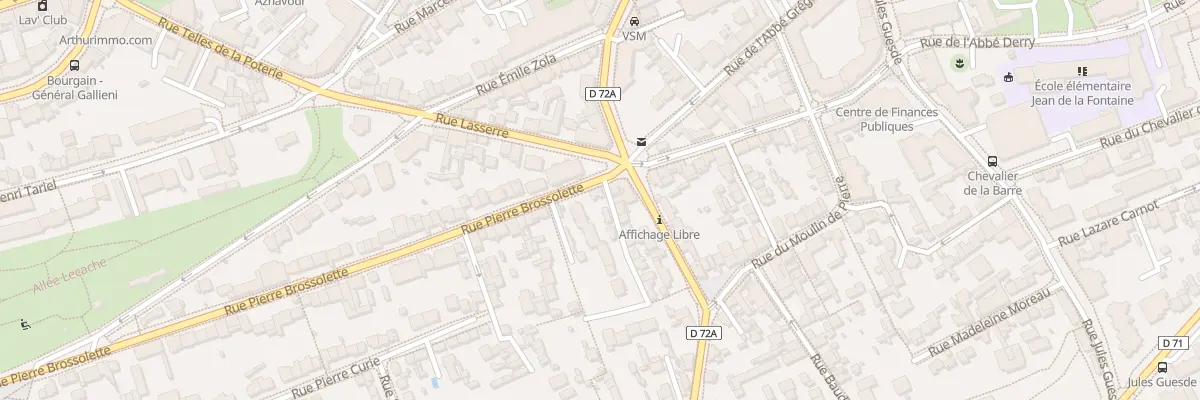 Plan du 5 Rue Pierre Brossolette à Issy-les-Moulineaux
