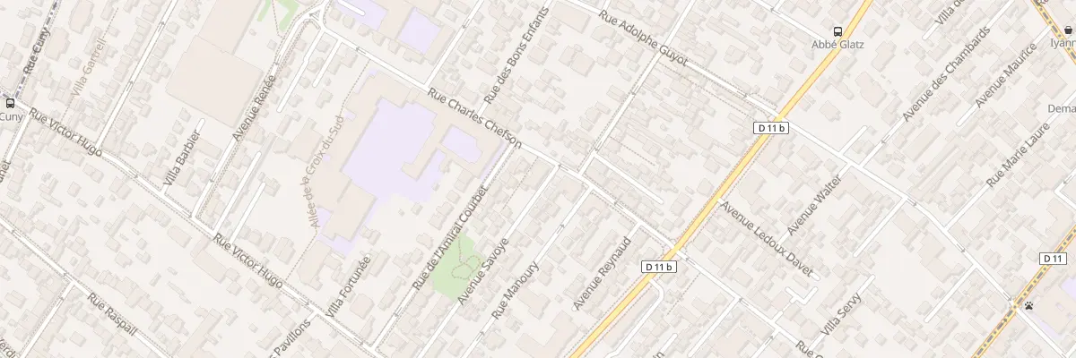 Plan du 31 Av Savoye à Bois-Colombes