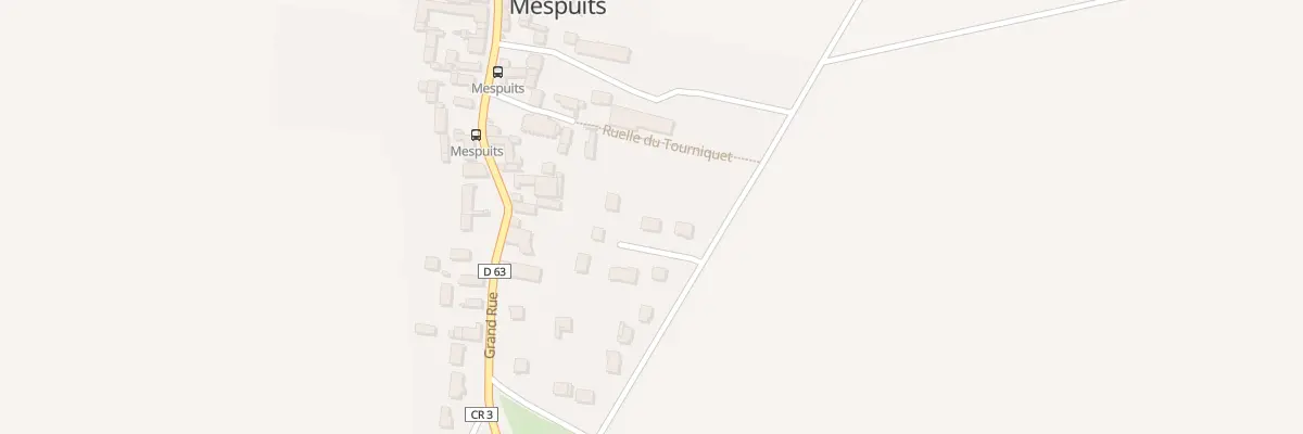 Plan du 6 Rue Saint Medard à Mespuits