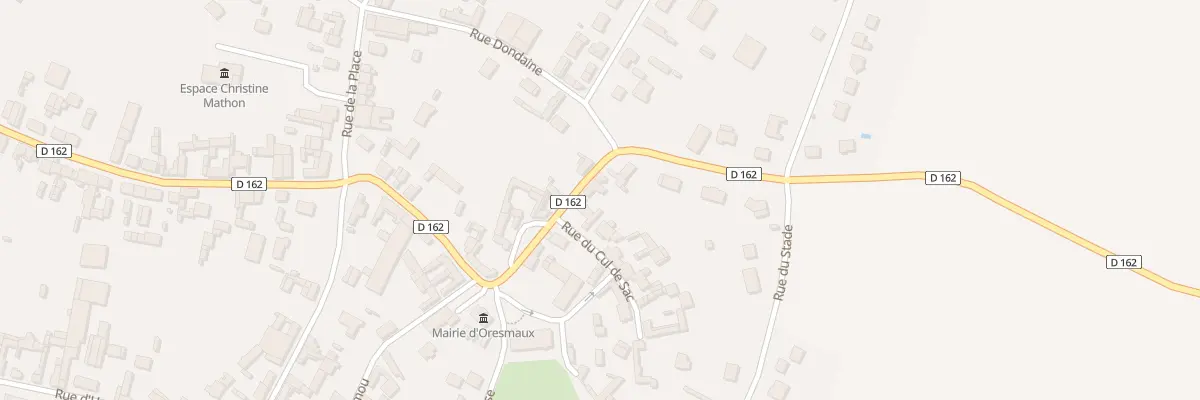 Plan du 6 Rue de la Coulotte à Oresmaux