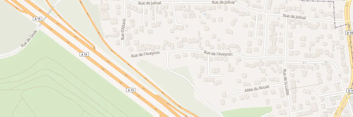 Plan du 26 Rue de l’Aveyron à Argenteuil
