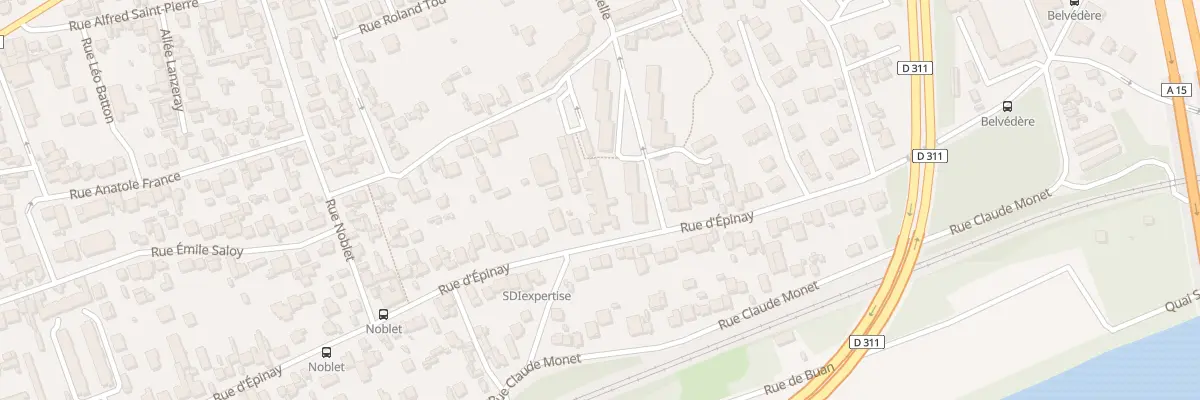 Plan du 159 Rue d’Epinay à Argenteuil