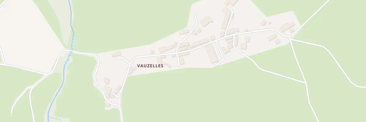 Plan du 6 Vauzelles à Peyrat-la-Nonière