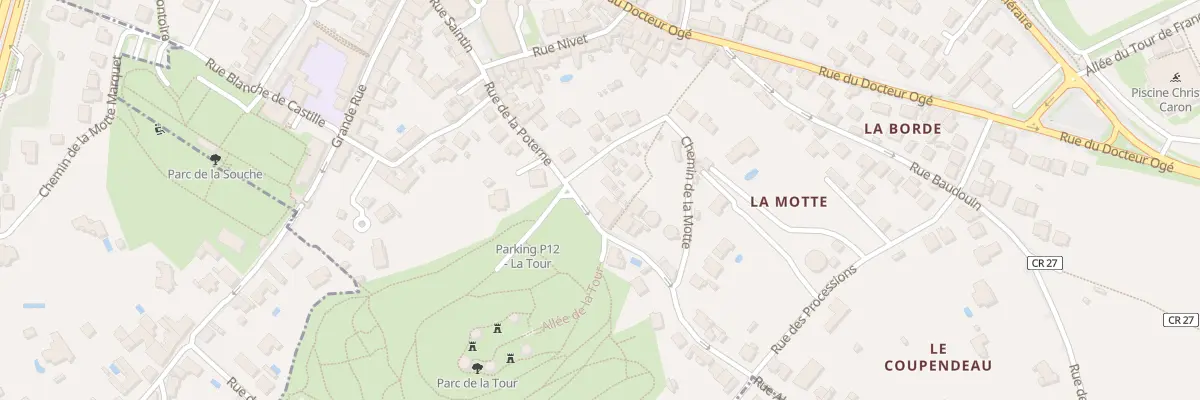 Plan du 15 Rue de la Poterne à Montlhéry