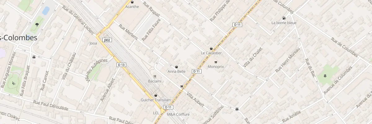 Plan du 45 Rue des Bourguignons à Bois-Colombes