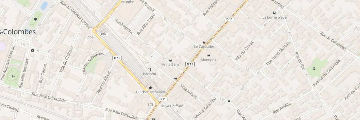 Plan du 43 Rue des Bourguignons à Bois-Colombes