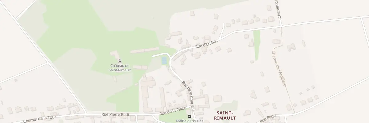 Plan du 20 Rue d’En Bas à Essuiles