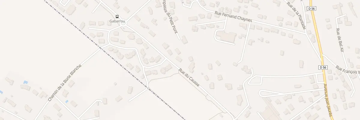 Plan du 5 Rue du Causse à Lagarrigue