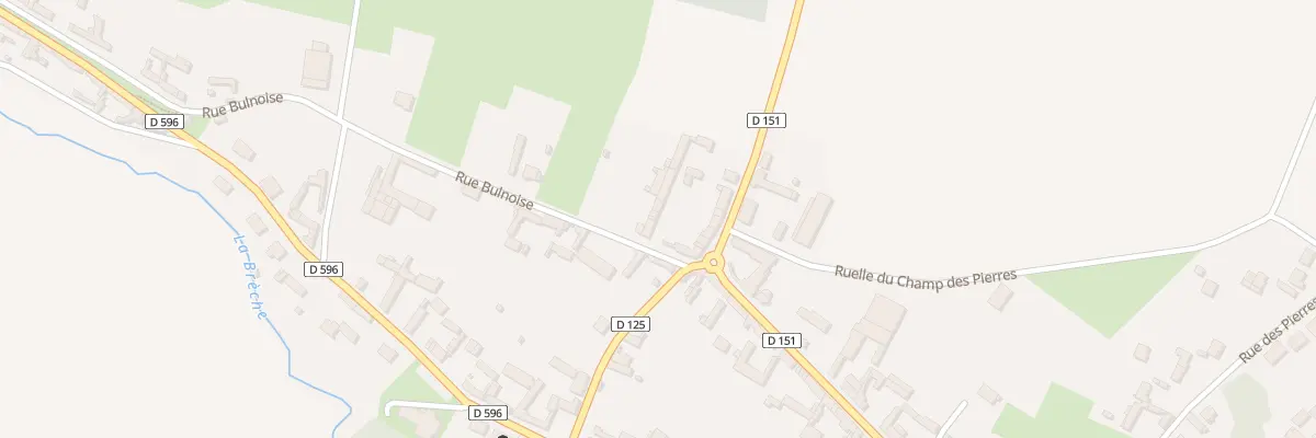 Plan du 499 Rue de Grandvilliers à Montreuil-sur-Brêche