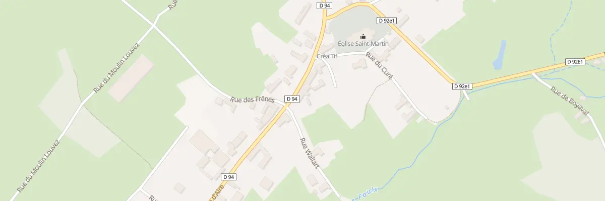 Plan du 48 Rue d’Aire à Heuchin