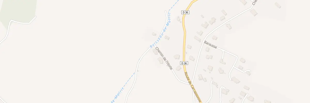Plan du 3 Che de l’Horte à Roullens
