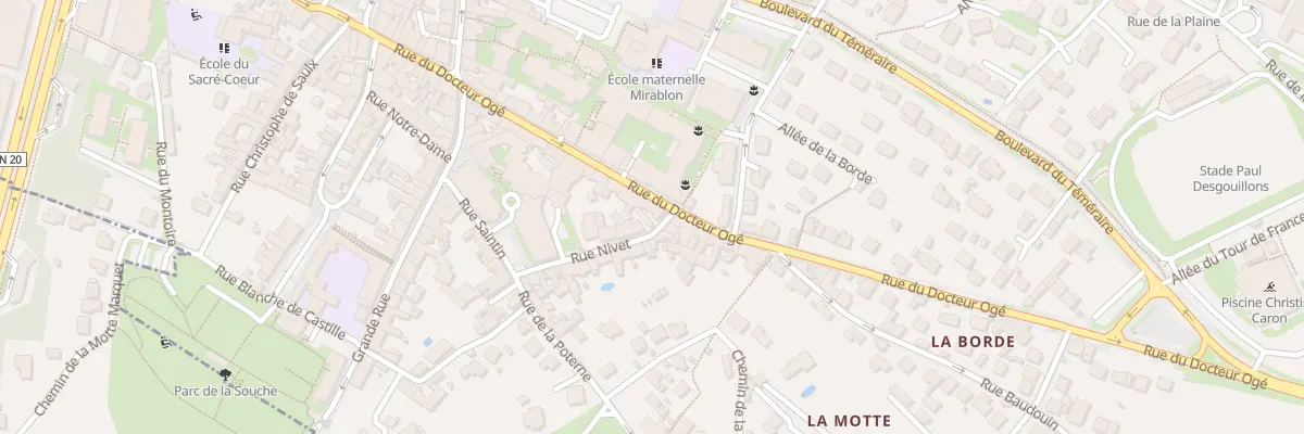 Plan du 2 Rue Nivet à Montlhéry