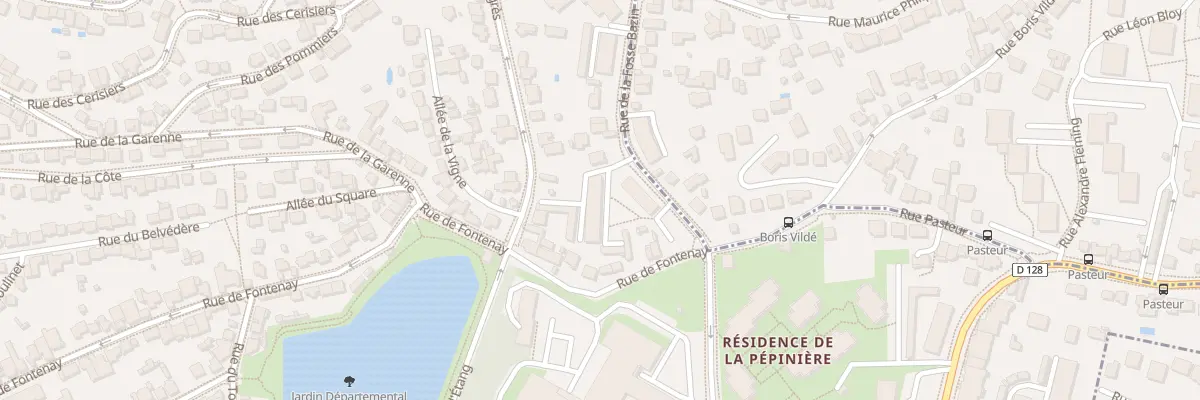 Plan du 127 Rue de Fontenay au Plessis-Robinson