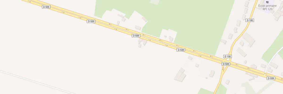 Plan du 18 Rte Nationale à Croix-en-Ternois
