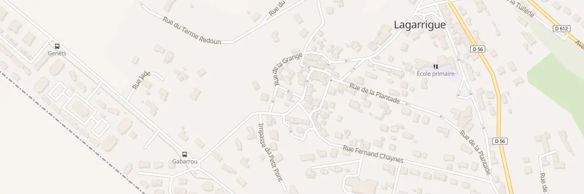 Plan du 4 Rue de Lameilhe à Lagarrigue