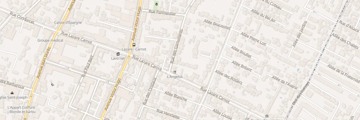 Plan du 8 Rue des Garrements à Clamart