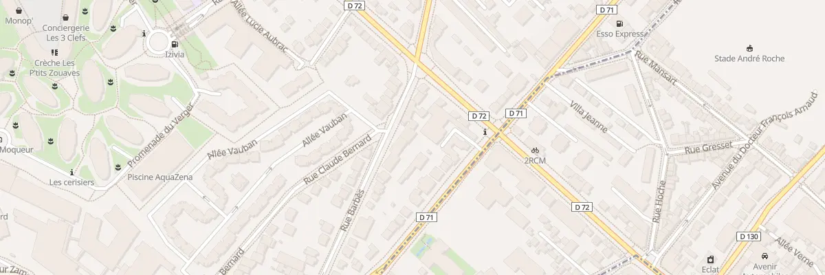 Plan du 9 Rue Barbès à Issy-les-Moulineaux