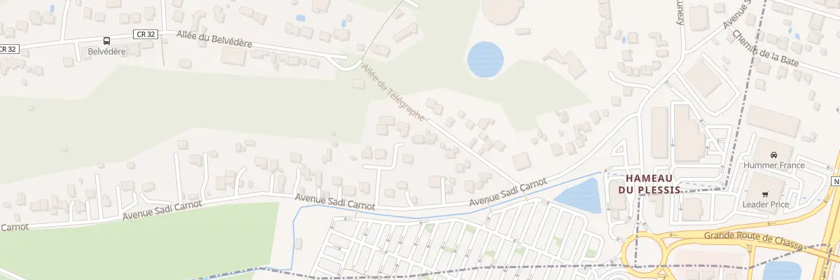Plan du 9 All du Télégraphe à Saulx-les-Chartreux