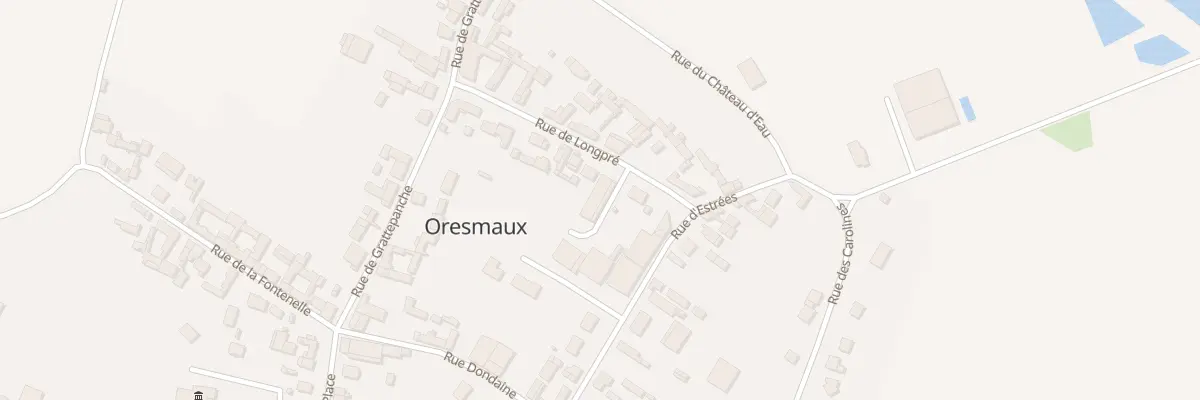 Plan du 3B Rue de Longpré à Oresmaux