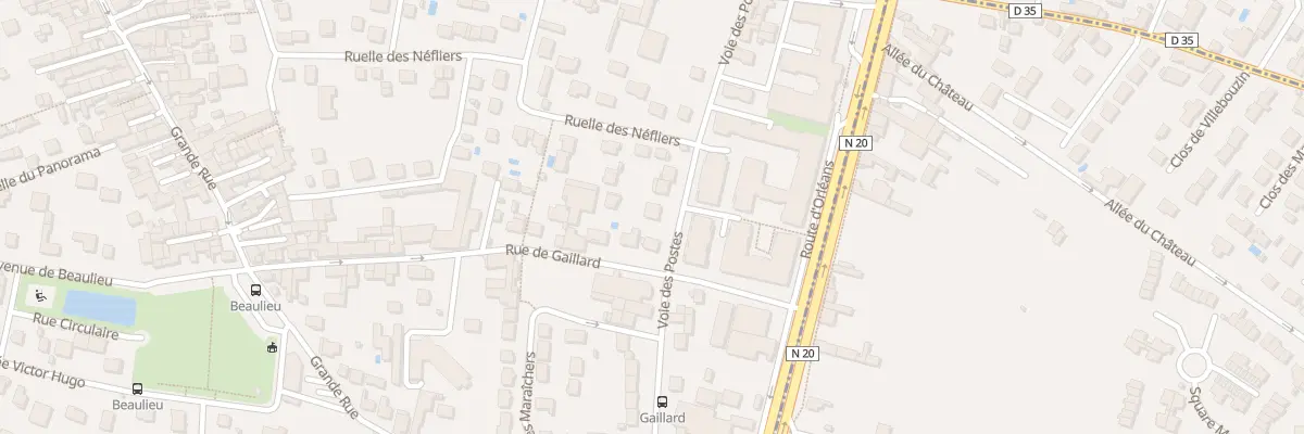 Plan du 21 Voie des Postes à La Ville-du-Bois