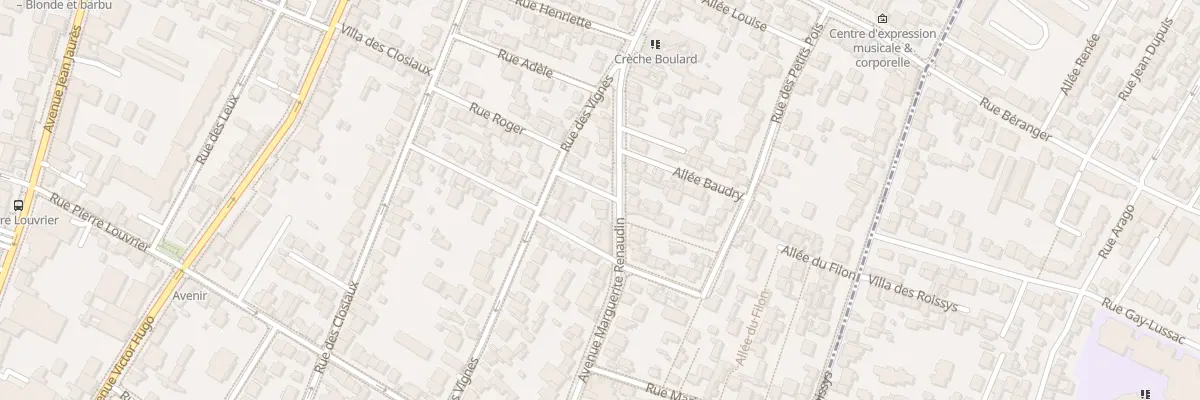 Plan du 103B Av Marguerite Renaudin à Clamart