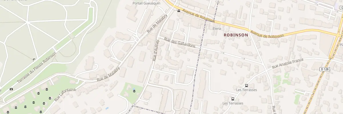 Plan du 37 Rue des Gallardons au Plessis-Robinson