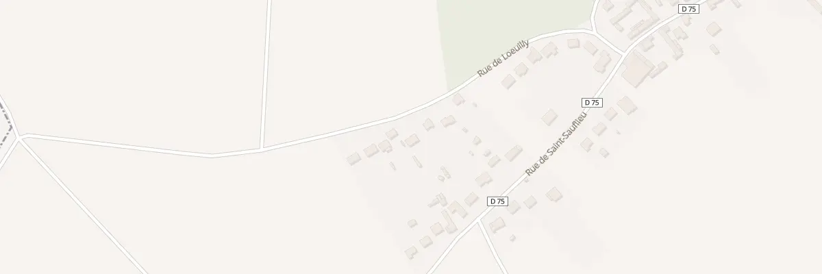 Plan du 15 Rue de Loeuilly à Rumigny