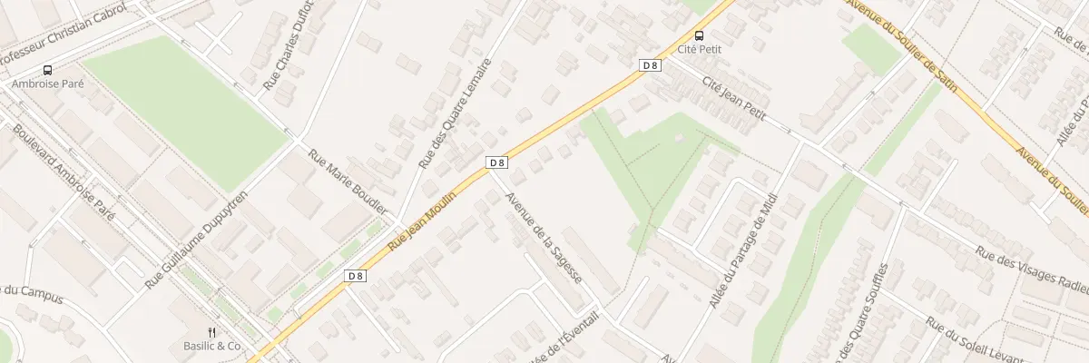Plan du 175 Rue Jean Moulin à Amiens