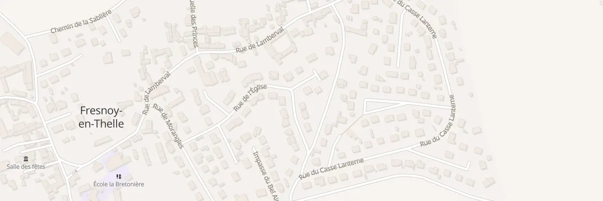 Plan du 1 Imp des Nénuphars à Fresnoy-en-Thelle