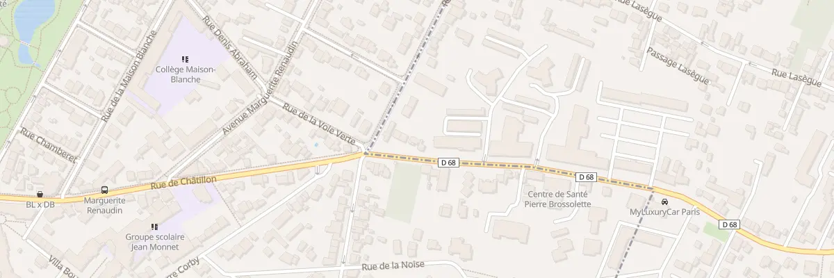 Plan du 122 Rue Pierre Brossolette à Châtillon