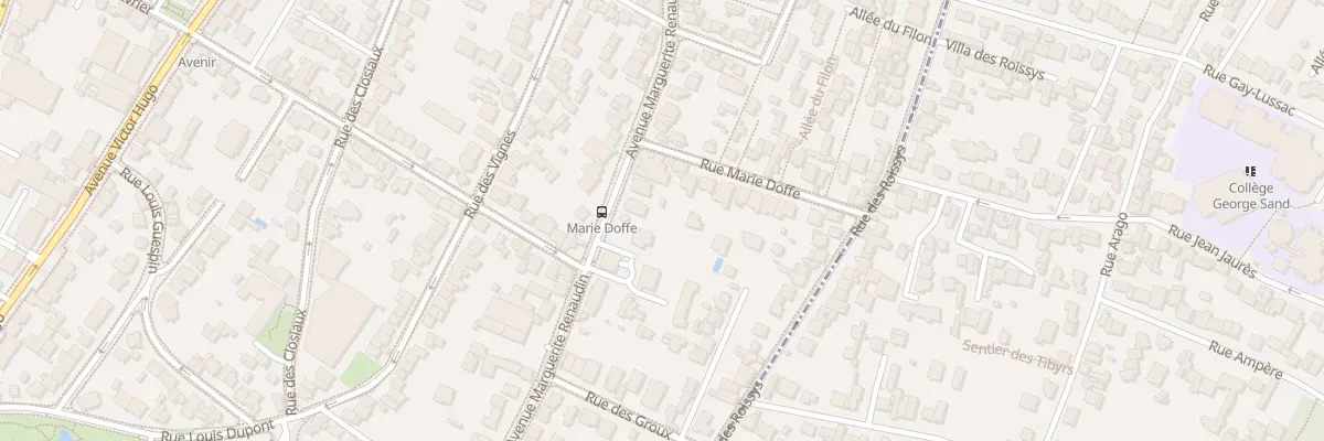 Plan du 66B Av Marguerite Renaudin à Clamart