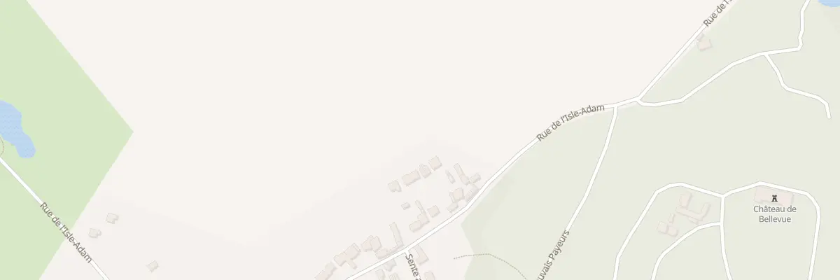 Plan du 43Q Rue de l’Isle Adam à Presles