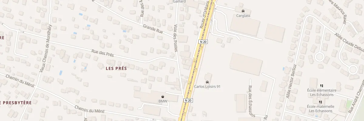 Plan du 6 Voie des Postes à La Ville-du-Bois