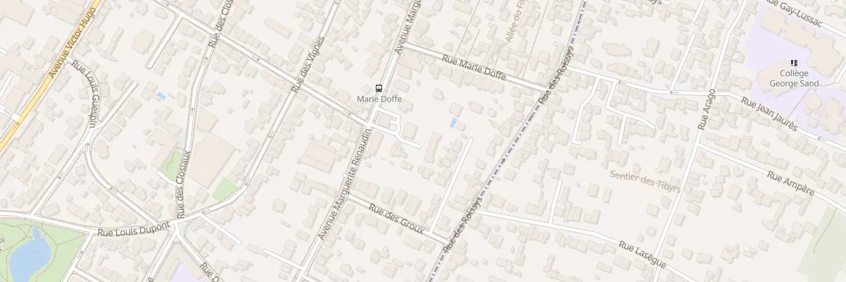 Plan du 64 Av Marguerite Renaudin à Clamart
