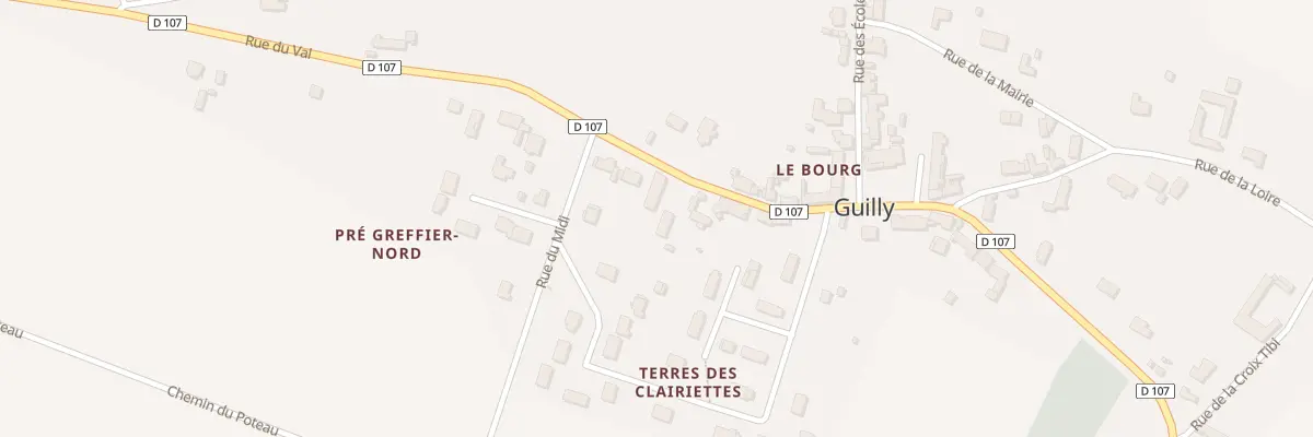 Plan du 5311 Terres des Clairiettes à Guilly