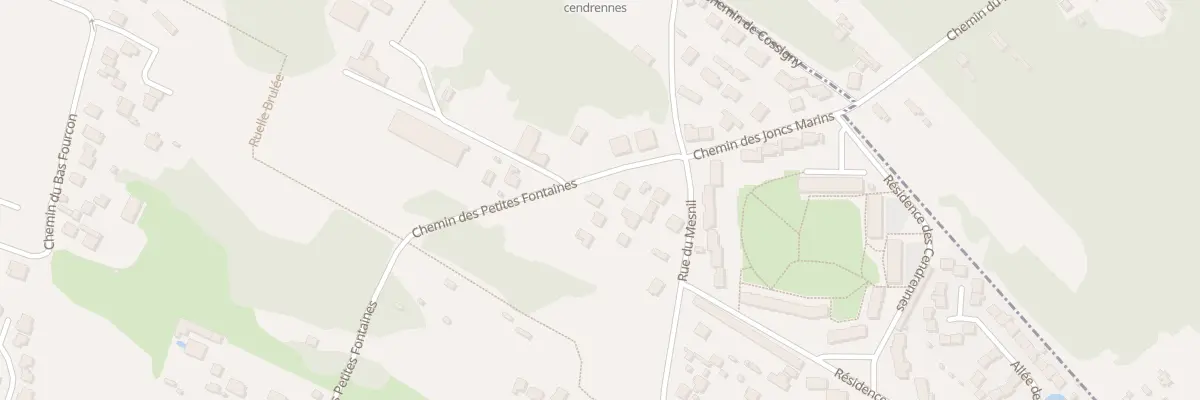 Plan du 38 Che des Petites Fontaines à Saint-Germain-lès-Arpajon