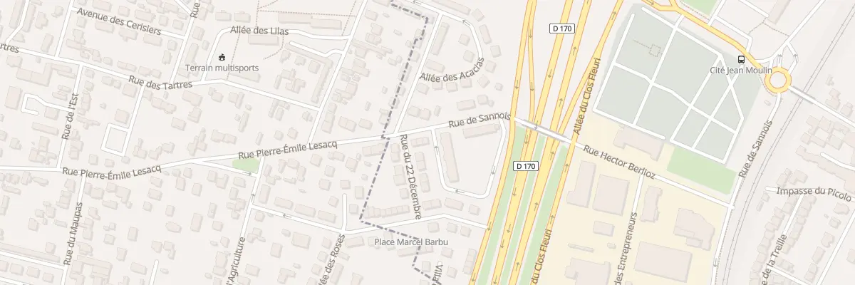 Plan du 51 Rue de Sannois à Saint-Gratien