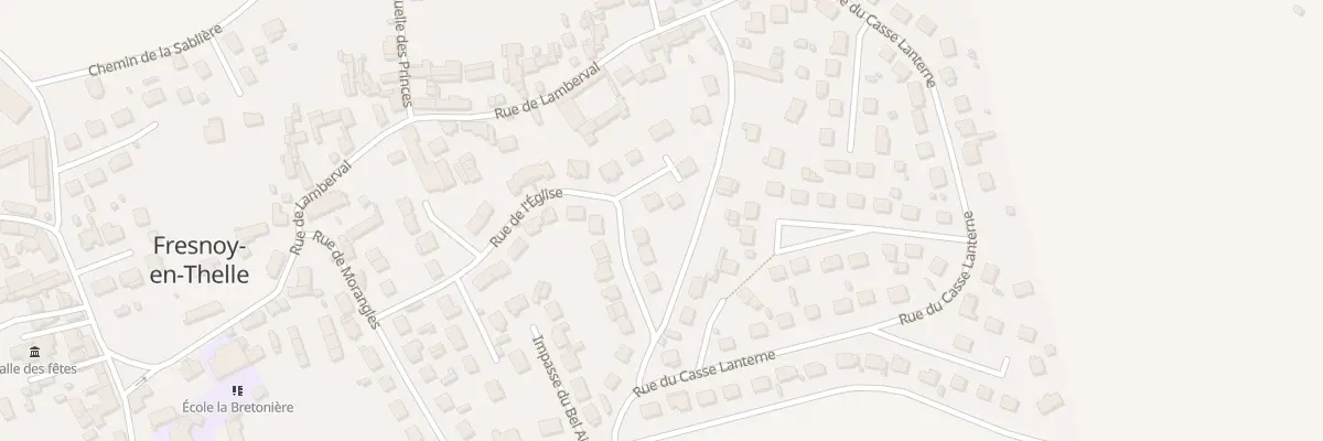 Plan du 3 Imp des Nénuphars à Fresnoy-en-Thelle