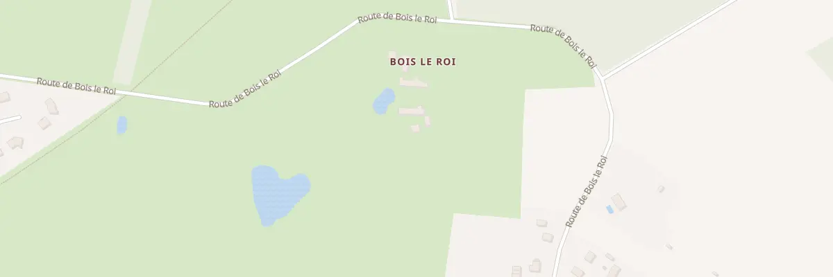 Plan du 97 Rte de Bois le Roi à Vitry-aux-Loges