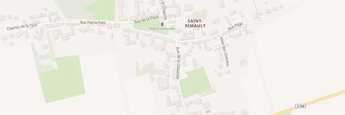 Plan du 52 Rue de la Chaussée à Essuiles