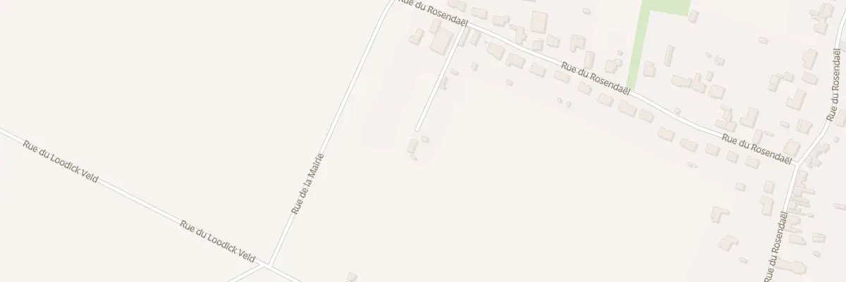 Plan du 83 Rue du Rosendael à Looberghe