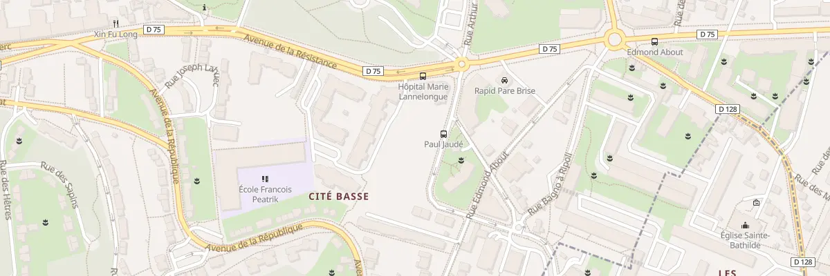 Plan du 4 Rue de Sceaux au Plessis-Robinson
